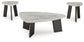 Lilyberg - Occasional Table Set (Set of 3) - Gray / Black