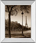 An Afternoon Stroll-pari By Maihara - Mirrored Frame - Light Brown