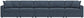 Modmax - Straight Sectional - Ink