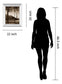 An Afternoon Stroll-pari By Maihara - Mirrored Frame - Light Brown