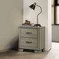 Joanna - Nightstand - Weathered Gray