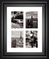 City Composite By Joseph Eta - Framed Print Wall Art - Dark Gray