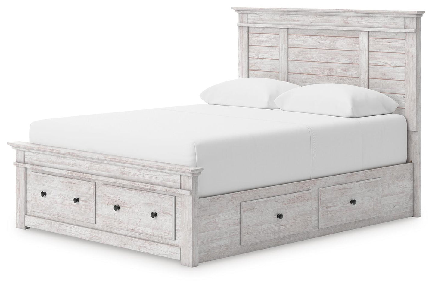 Makidern - Panel Storage Bed
