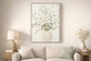 Soft Grove II Hand-Embellished Canvas In Frame - Ivory / Sage