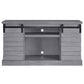 Amrita - TV Stand With Fireplace - Gray Oak