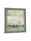 Cool Drift - 28" x 34" Framed Wall Art - Beige