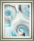 22x26 Ripple Effect V By Ethan Harper - Light Blue