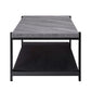Linea - 3 Piece Occasional Set (1 Coffee & 2 End Tables) - Dark Gray