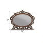 Devany - Oval Mirror - Cherry
