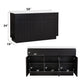 Jaramillo - Server - Engineering Marble Top & Black