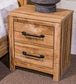 Maystonna - Two Drawer Night Stand - Brown