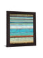 Azure Rhythm - 28" x 34" Framed Wall Art - Light Blue