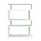 Buck II - Bookshelf - White High Gloss