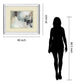 Argentum By Cat Tesla - Mirror Framed Print Wall Art - Beige