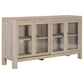 Solano - Sliding Door Dining Sideboard Server - Weathered Mango