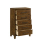Ballard - 5 Drawer Chest - Walnut