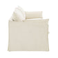 Shane - Sofa With 2 Pillows - Beige Linen