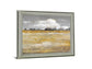 Golden Haze Landscape - 28" x 34" Framed Wall Art - Gold
