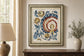 22x26 Paisley Path I By Chariklia Zarris - Beige