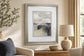 34x40 Blush Horizon I By Jennifer Goldberger - Dark Gray