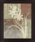 Muted Blossom - 28" x 34" Framed Wall Art - Beige