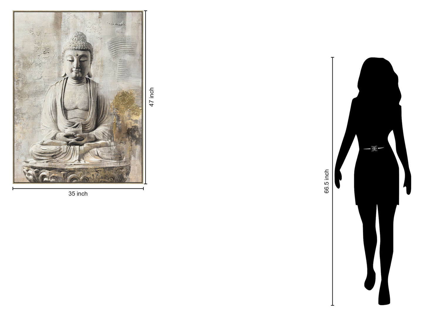 Buddha In - Gray