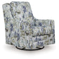 Dustinford - Swivel Glider Accent Chair - Multi