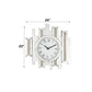 Ornat - 22" Wall Clock - Faux Square Diamonds