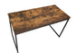 Bob - Console Table Same 92396) - Weathered Oak & Black