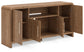 Dovander - Extra Large TV Stand - Brown