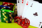 Tempered Glass With Rhinestones - Vegas Baby - Red