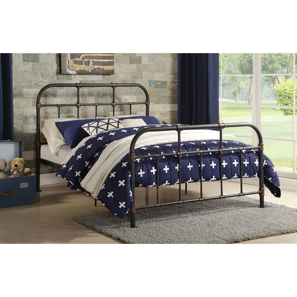 Nicipolis - Full Bed - Sandy Gray