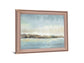 Mist Over Water - 28" x 34" Framed Wall Art - Light Blue