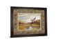 34x40 Mallards By Ruanne Manning And Mossy Oak Native Living - Framed Print Wall Art - Light Brown