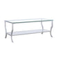 Saide - Rectangular Glass Top Table