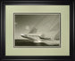 Sea Spray Il By Michael Kahn - Framed Print Wall Art - Gray