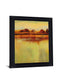 Amber Sunset Glow - 28" x 34" Framed Wall Art - Yellow