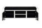 Noralie - 59" Bench With Storage - Mirrored & Faux Diamonds