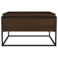 Fulton - Square - Mango Wood Coffee Table - Dark Brown