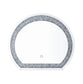 Noralie - Accent Mirror - Mirrored & Faux Diamonds