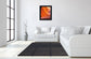 Canyon Flame - 28" x 34" Framed Wall Art - Orange