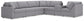Modmax - L-Shaped Sectional - Granite