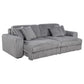 Jacana - Corduroy Upholstered Dual Power Chaise Sofa