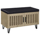 Brixton - 2-Door Padded Entryway Shoe Storage Bench