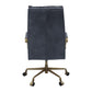 Tinzud - Office Chair - Gray Leather