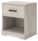 Shawburn - One Drawer Night Stand - Gray