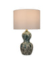 Oceanic Drift Ceramic Table Lamp (Set of 2) - Blue Drip Reactive Glaze