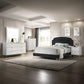 Zeena - Eastern King Bed - Black Velvet