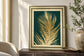 22x26 Emerald Palms II By Natalie Carpentieri - Yellow