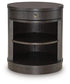 Leighmour - Accent Table - Dark Brown